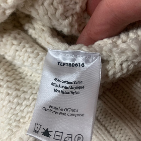 COTTON TRIPLE FIVE SOLE KNIT ZIP UP SWEATER - Picture 4 of 5